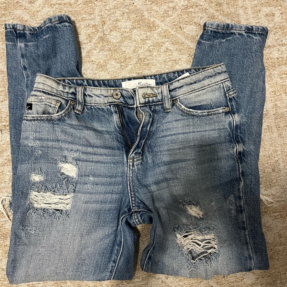 Size 24 mom jeans